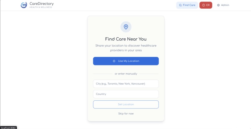 CareDirectory – screenshot 1