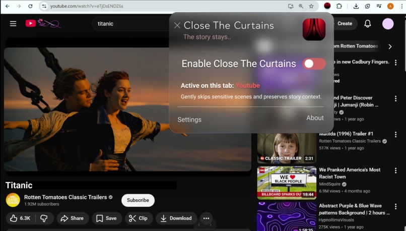 Close The Curtains – screenshot 1