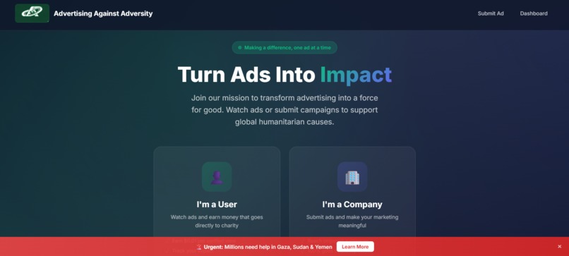 Advertising Against Adversity – screenshot 5