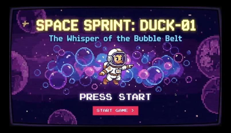 SPACE SPRINT: DUCK-01 – screenshot 1