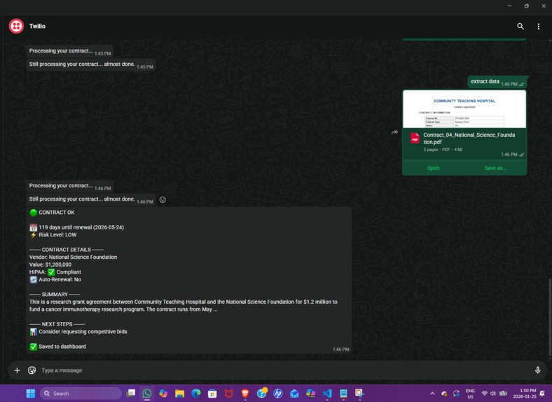 ConractIQ – screenshot 2