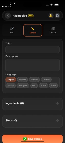 CookFlow – screenshot 1