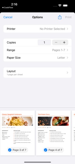 CookFlow – screenshot 2