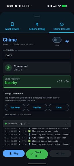 Chime : Networked Beacons for Meta Wearables Audio UI – screenshot 8