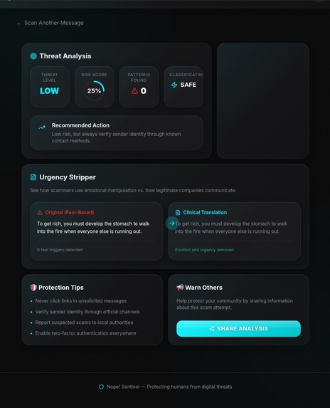 Nope! Sentinel – screenshot 2