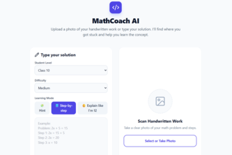 MathCoach AI