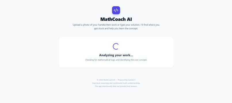 MathCoach AI – screenshot 2