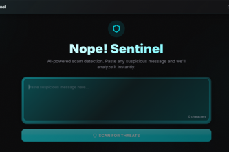 Nope! Sentinel