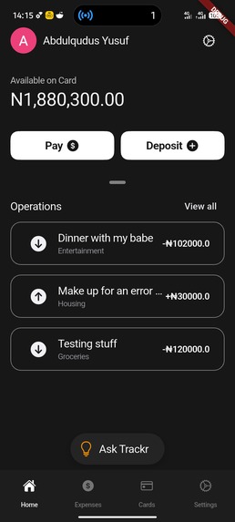 Trackr – screenshot 1