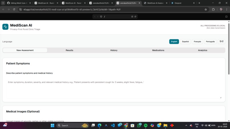 MediScan-AI – screenshot 1