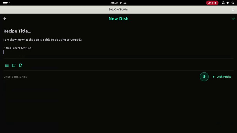 The Bolt Chef – screenshot 1