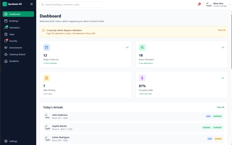 Symbiote OS – screenshot 1