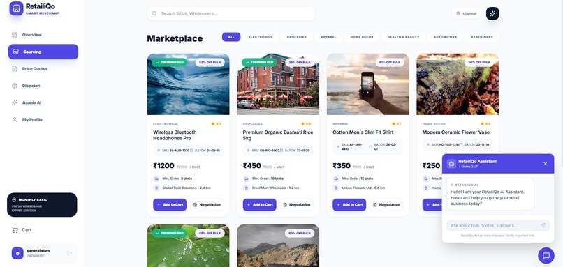 RetailiQo – screenshot 2