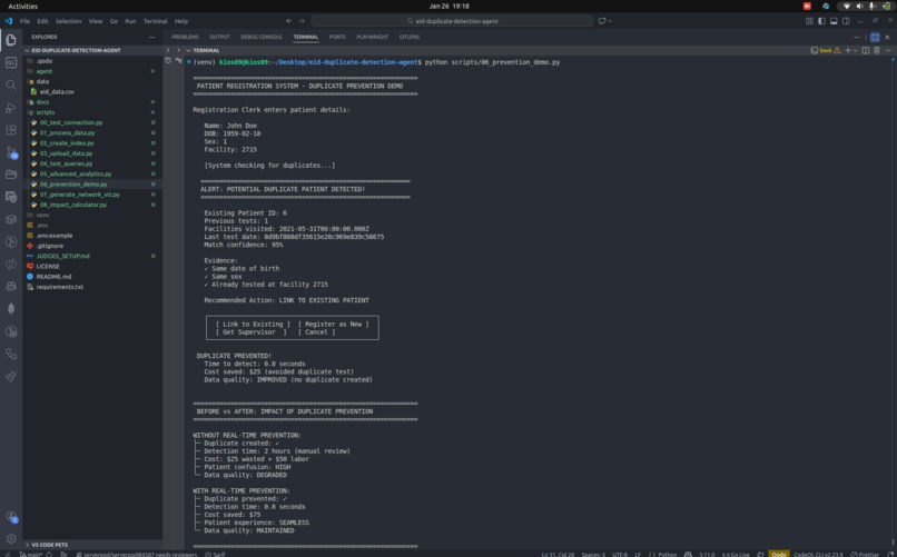 EID/VL Duplicate Detection Agent – screenshot 13