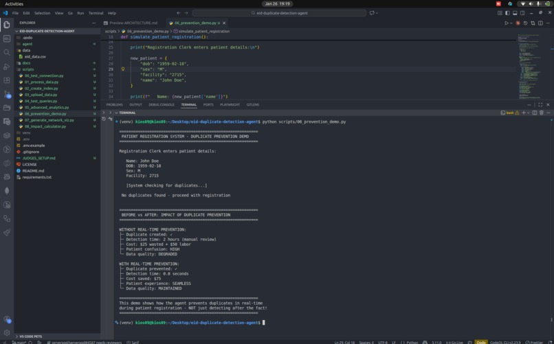 EID/VL Duplicate Detection Agent – screenshot 12