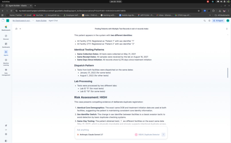 EID/VL Duplicate Detection Agent – screenshot 7