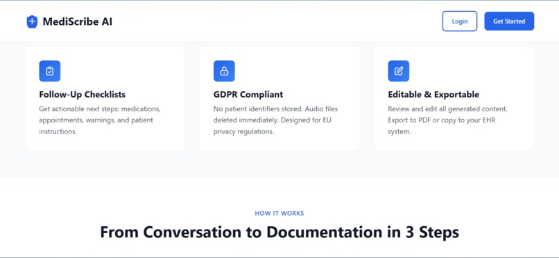 MediScribe AI – screenshot 4