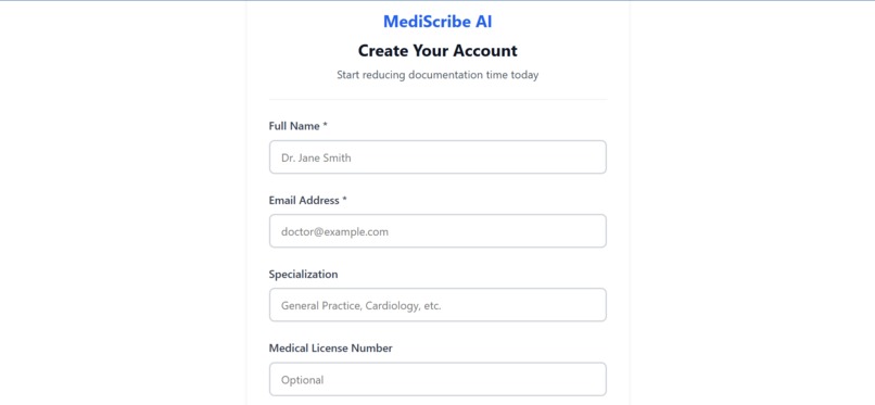 MediScribe AI – screenshot 9