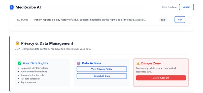 MediScribe AI – screenshot 13