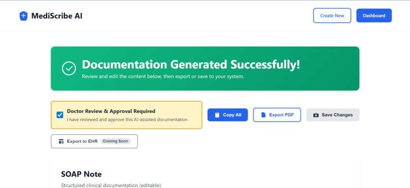 MediScribe AI – screenshot 14