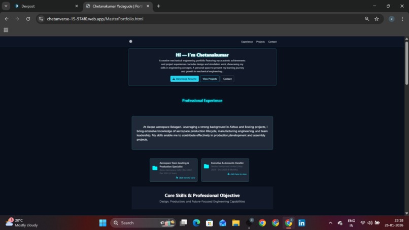 AI-Powered Student Portfolio Platform for Bharat – screenshot 2