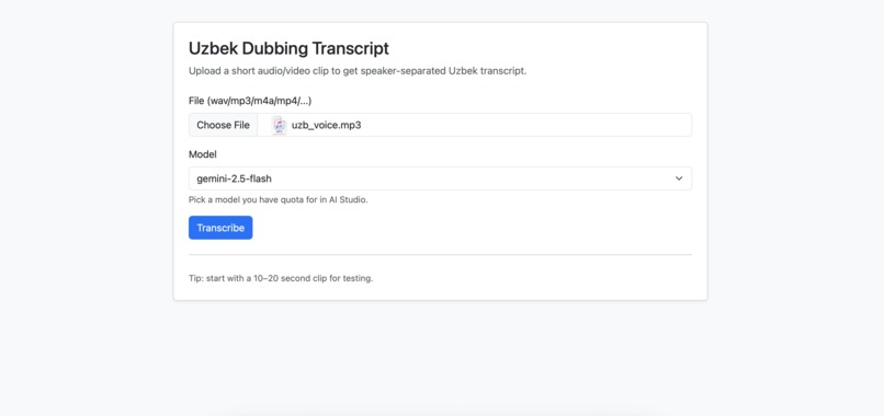 Role Script – screenshot 1