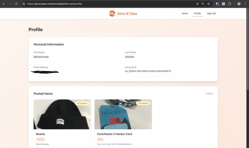 Give N Take – screenshot 3