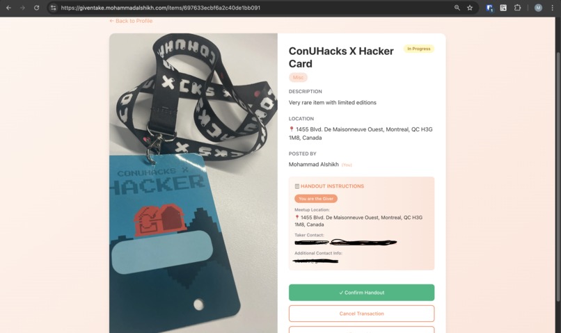 Give N Take – screenshot 4