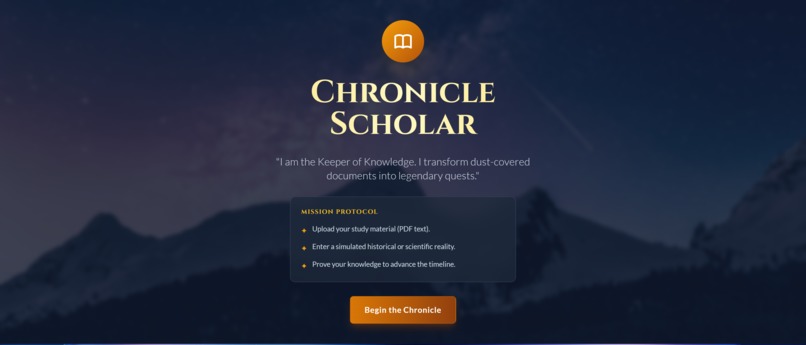 Chronicle Scholar – screenshot 2