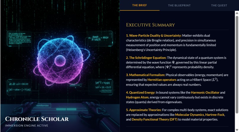 Chronicle Scholar – screenshot 3