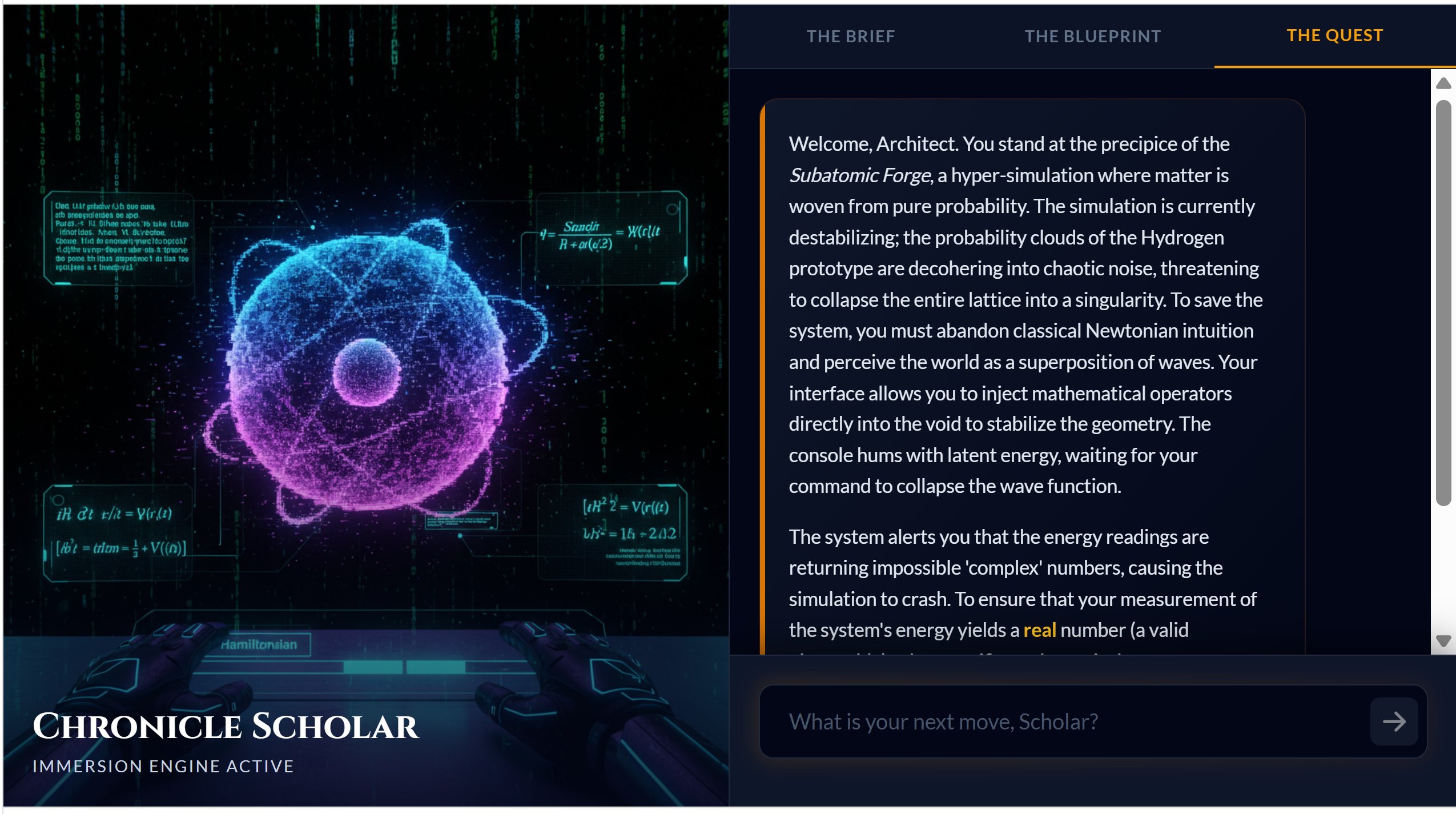 Chronicle Scholar | Devpost
