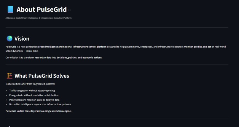 PulseGrid — Real-Time Intelligence for Cities in Portugal – screenshot 5