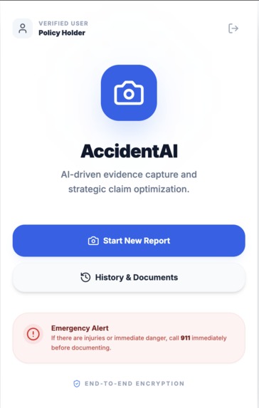 AccidentAI – screenshot 1