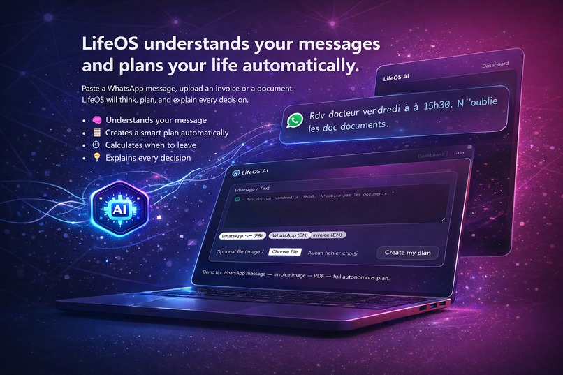 LifeOS AI – Your Intelligent Life Manager – screenshot 1