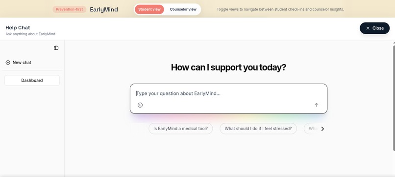 earlymind-campus-ews – screenshot 4