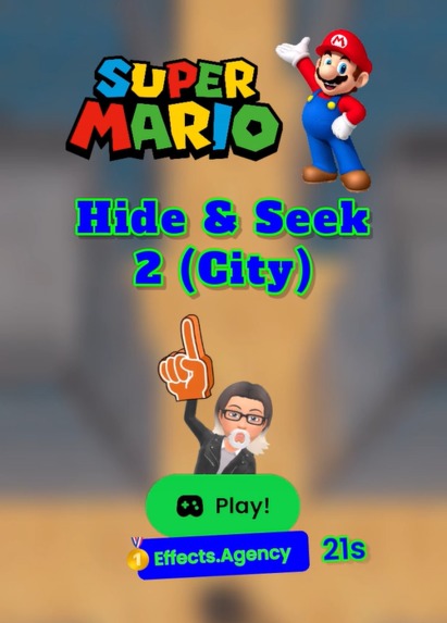 Super Mario Hide & Seek 2 - City – screenshot 1