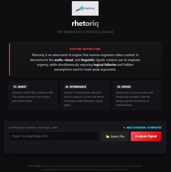 Rhetoriq – screenshot 2