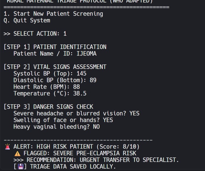 SafeMother – screenshot 1