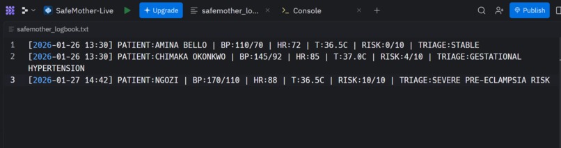 SafeMother – screenshot 2