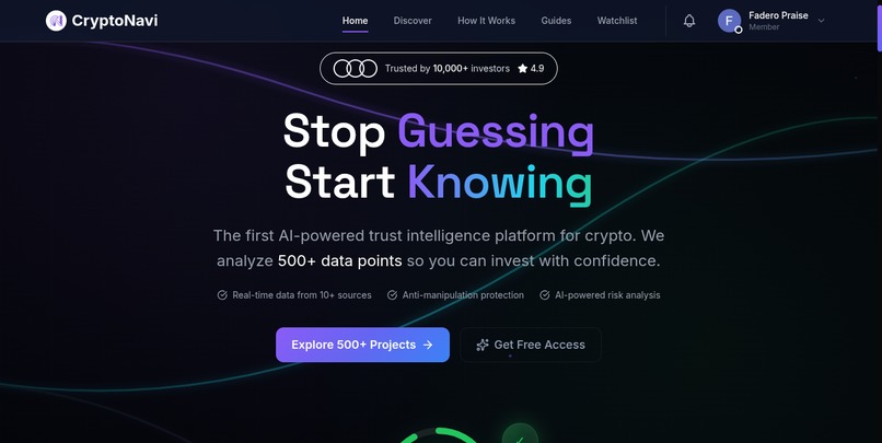 Cryptonavi – screenshot 1