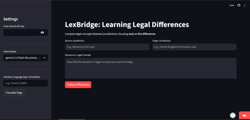 LexBridge: The Legal Adaptation Agent – screenshot 1