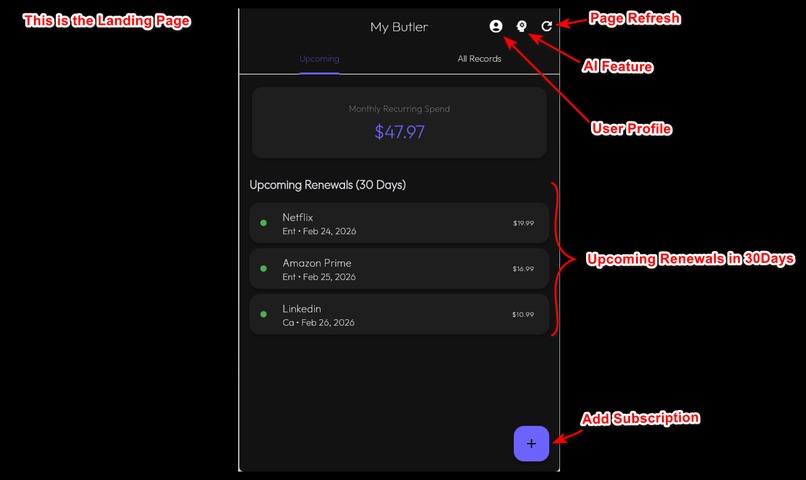 My Butler – screenshot 1