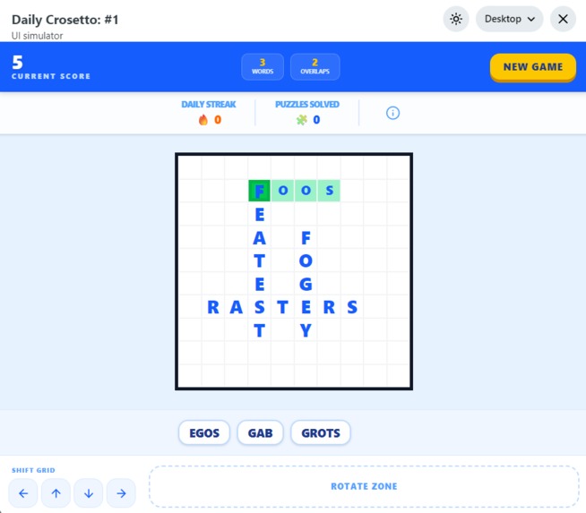 Crossetto – screenshot 2