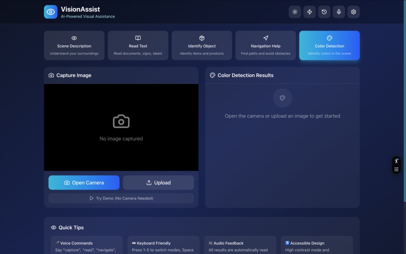 VisionAssist – screenshot 4