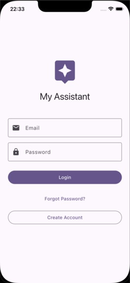 My assistant  – screenshot 2