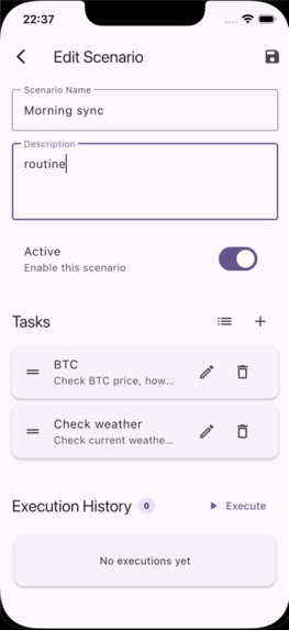 My assistant  – screenshot 3
