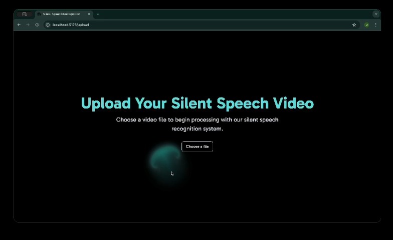 Silent Speech Recognition for the Voiceless – screenshot 8