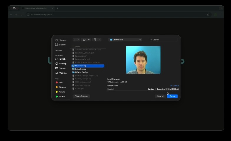 Silent Speech Recognition for the Voiceless – screenshot 9