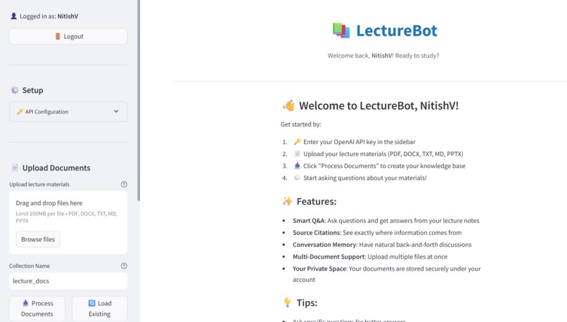Lecture Bot | Devpost