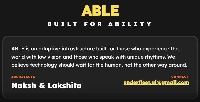 ABLE – screenshot 5
